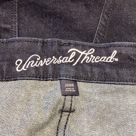 Universal Thread Dark Blue Denim Jeans Size 26WR - Picture 7 of 8